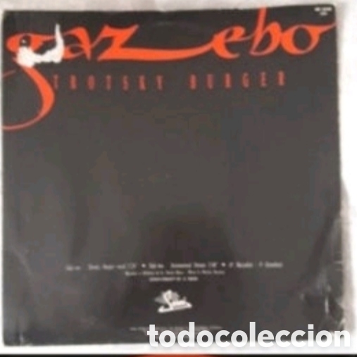 Discos de vinilo: Maxi single Gazebo. Trotsky Burger - Foto 2