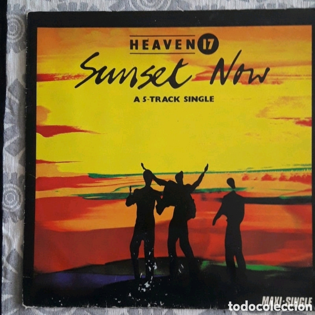 Discos de vinilo: Maxi single Heaven 17. Sunset Now - Foto 1