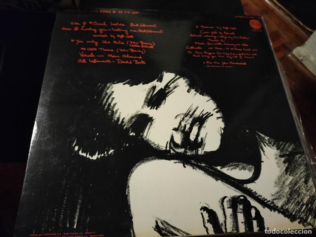 Discos de vinilo: SOFT CELL - SOUL INSIDE - 12&rdquo; MAXI VERTIGO 1983 SYNTH POP - Foto 2