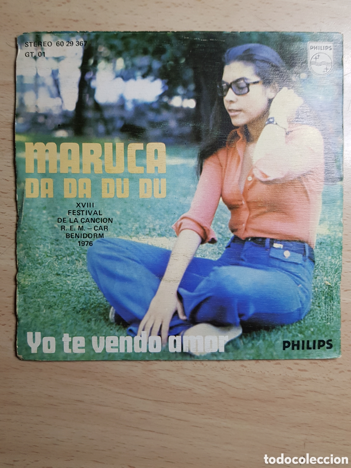Discos de vinilo: Single 7&rdquo; Maruca 1976 da da du du. PROMOCIONAL . - Foto 2