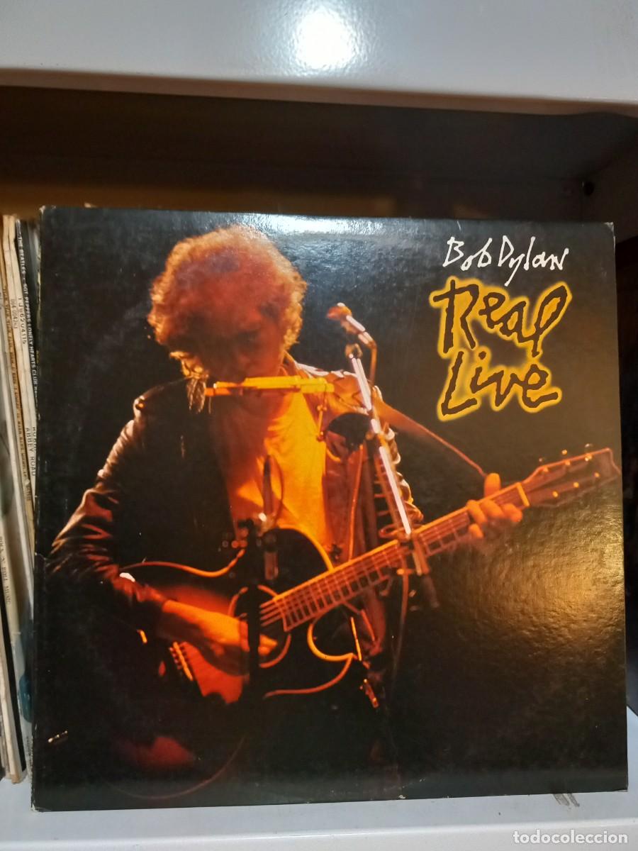 Discos de vinilo: Bob Dylan &lrm;&ndash; Real Live - lp usa - Foto 1