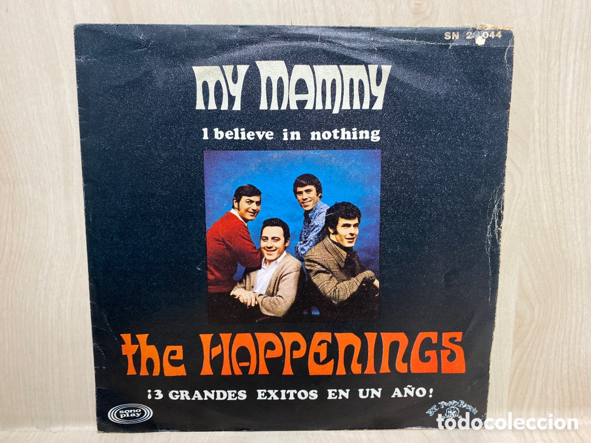 Discos de vinilo: The Happenings - My Mammy (7&rdquo;, Single) - Foto 1