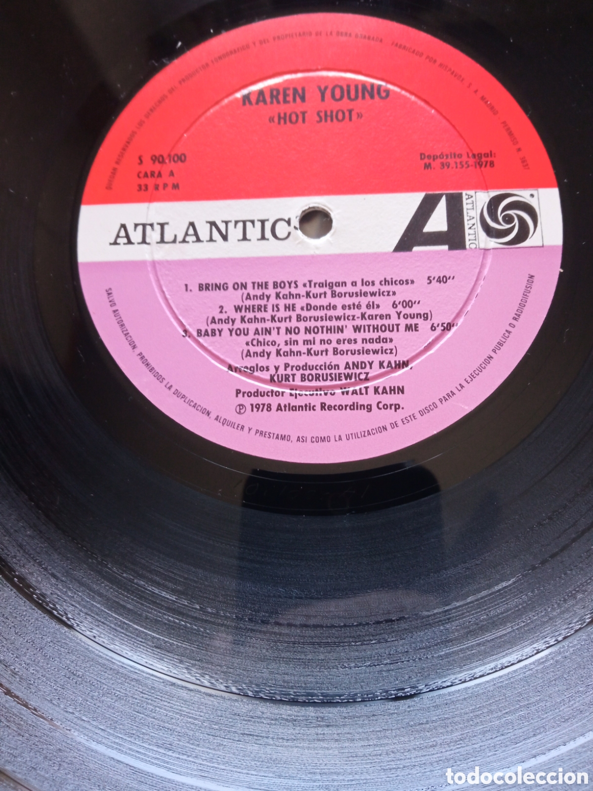 Discos de vinilo: Karen Young - Hot shot - Foto 3