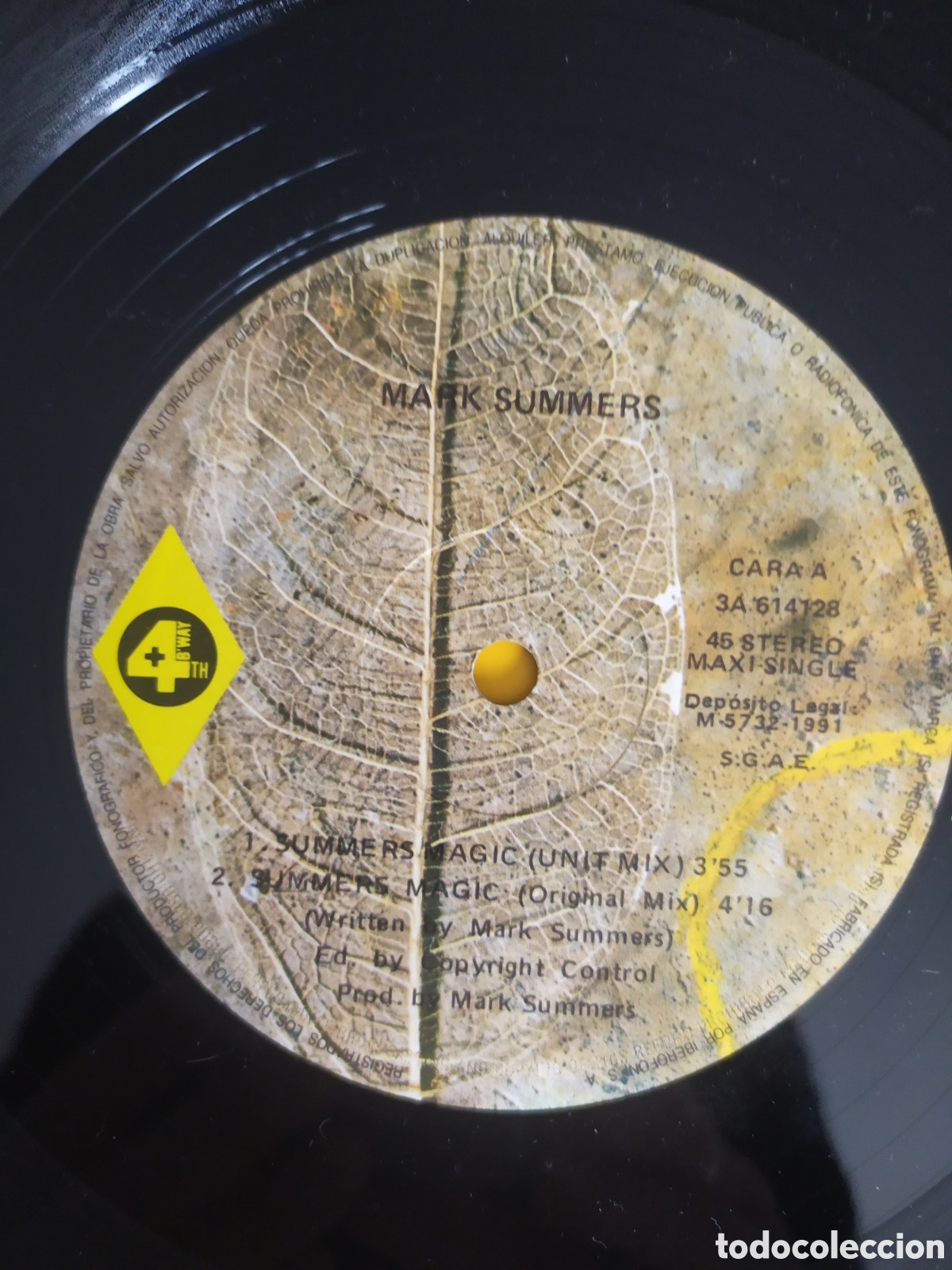 Discos de vinilo: Maxi single Mark Summers. Summers Magic - Foto 3