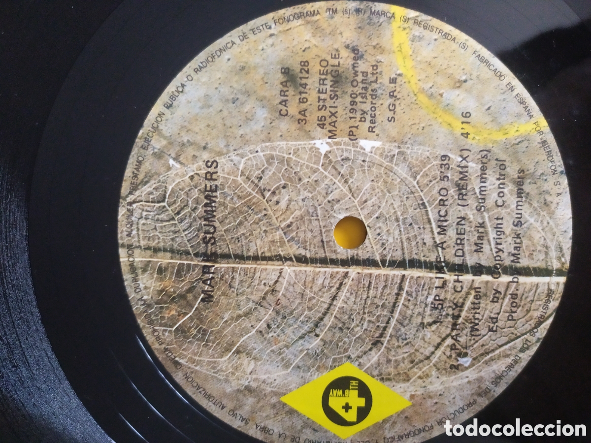 Discos de vinilo: Maxi single Mark Summers. Summers Magic - Foto 4