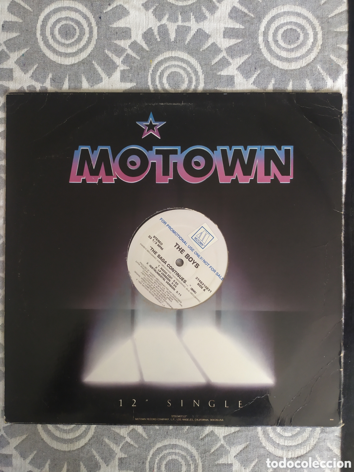 Discos de vinilo: Maxi single The Boys.&nbsp;The Saga Continues - Foto 2
