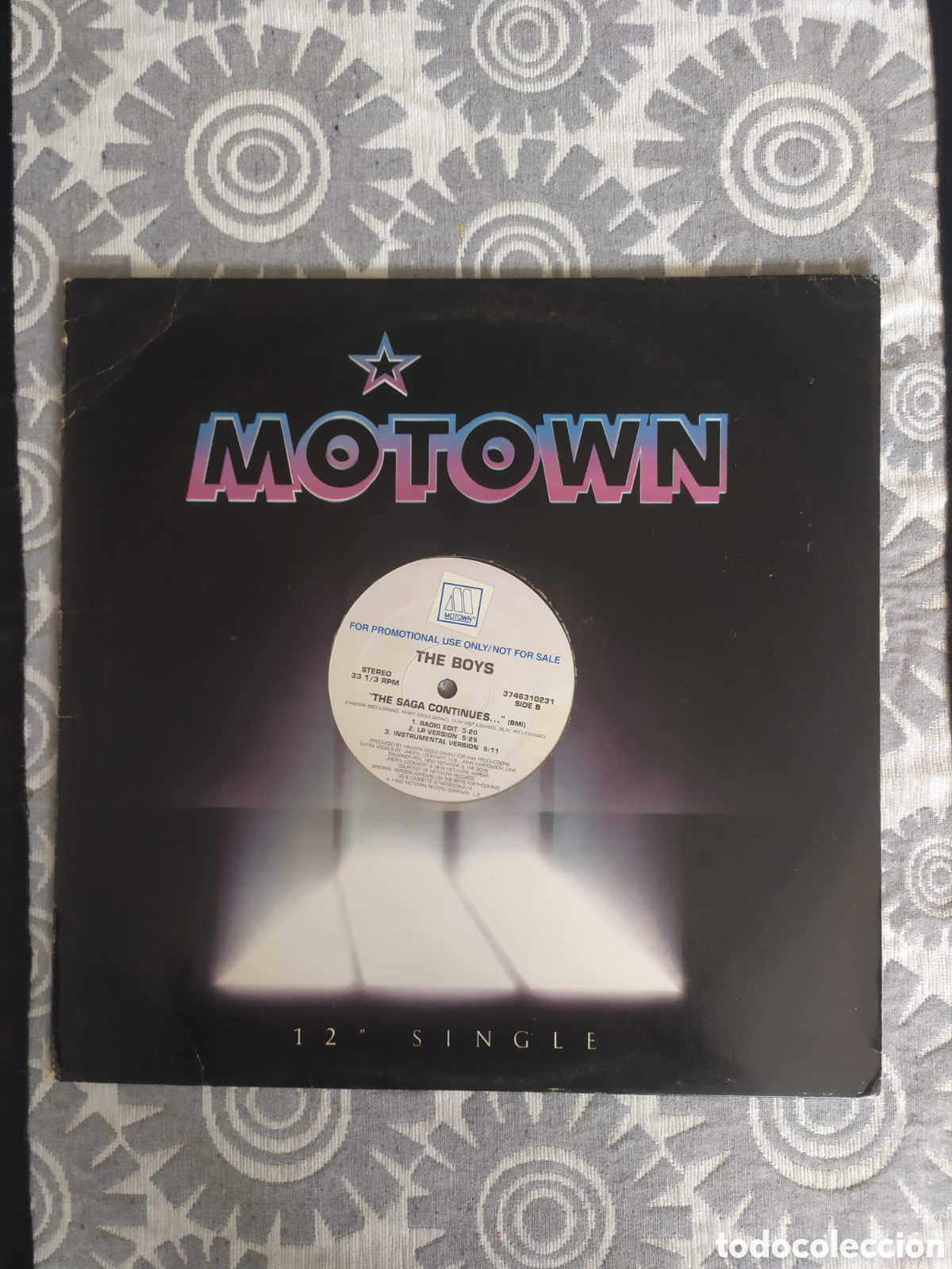 Discos de vinilo: Maxi single The Boys.&nbsp;The Saga Continues - Foto 1