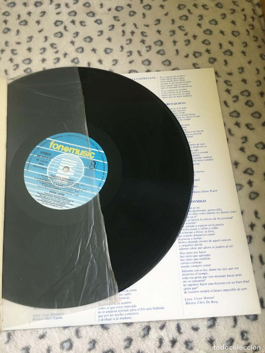Discos de vinilo: Rosa Leon x2 albums lote pack - Foto 4