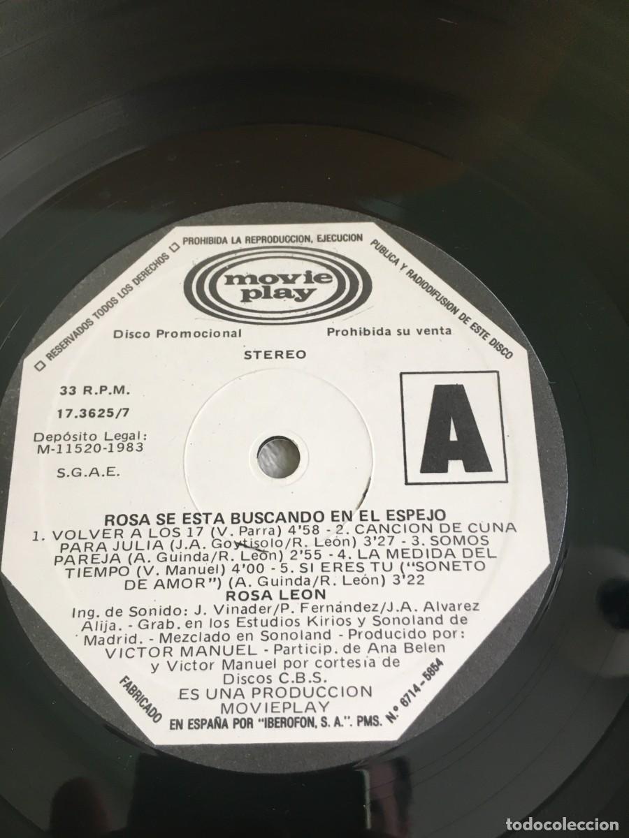 Discos de vinilo: Rosa Leon x2 albums lote pack - Foto 5