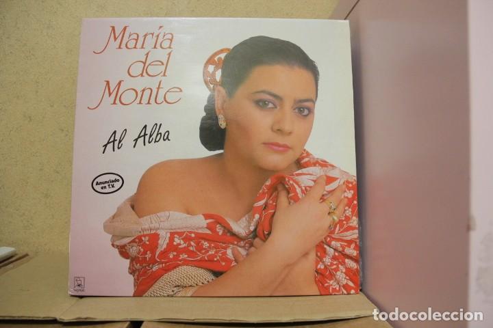 Discos de vinilo: Mar&iacute;a Del Monte - Al Alba - Horus 42 005 - 1991 - Foto 1