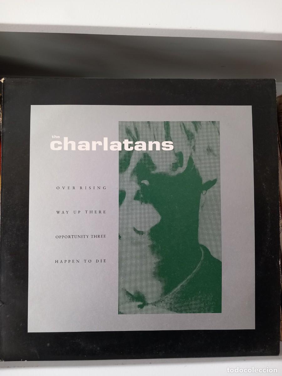 Discos de vinilo: The Charlatans &lrm;&ndash; Over Rising - single 12&rdquo; uk - Foto 1