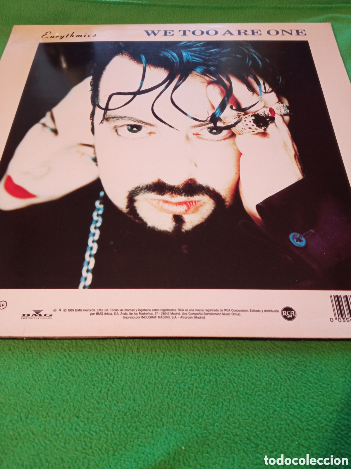 Discos de vinilo: Eurythmics - We too are one - Foto 2