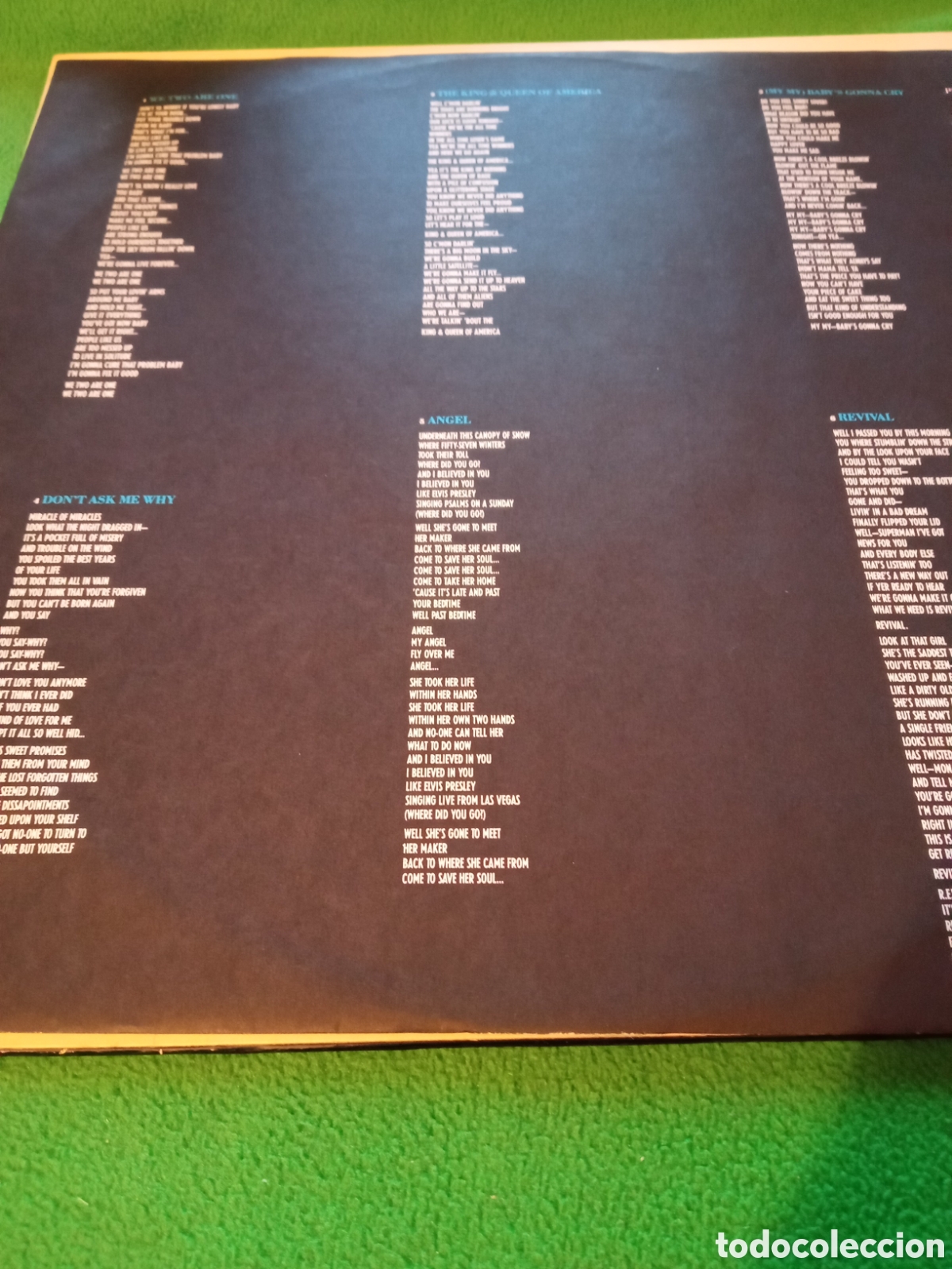 Discos de vinilo: Eurythmics - We too are one - Foto 3