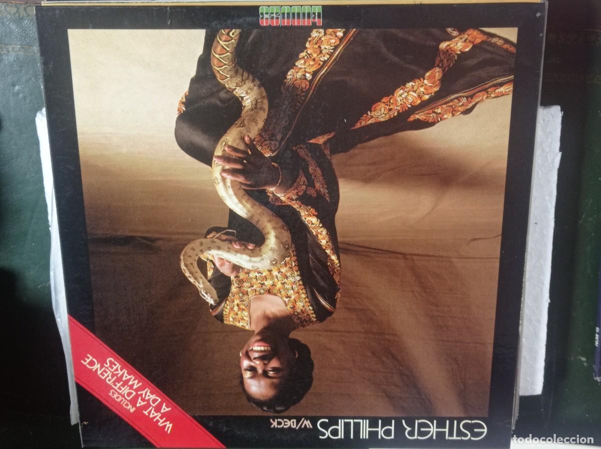 Discos de vinilo: Disco lp PHILLIPS, ESTHER Esther Phillips With Beck - Foto 2