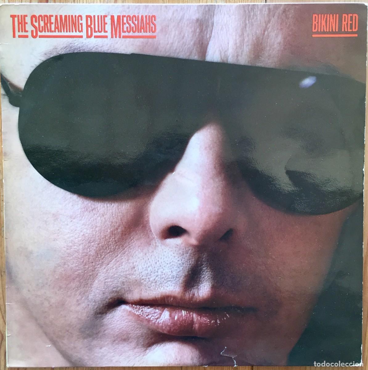Discos de vinilo: THE SCREAMING BLUE MESSIAHS : BIKINI RED [WEA - ESP 1987] LP - Foto 1