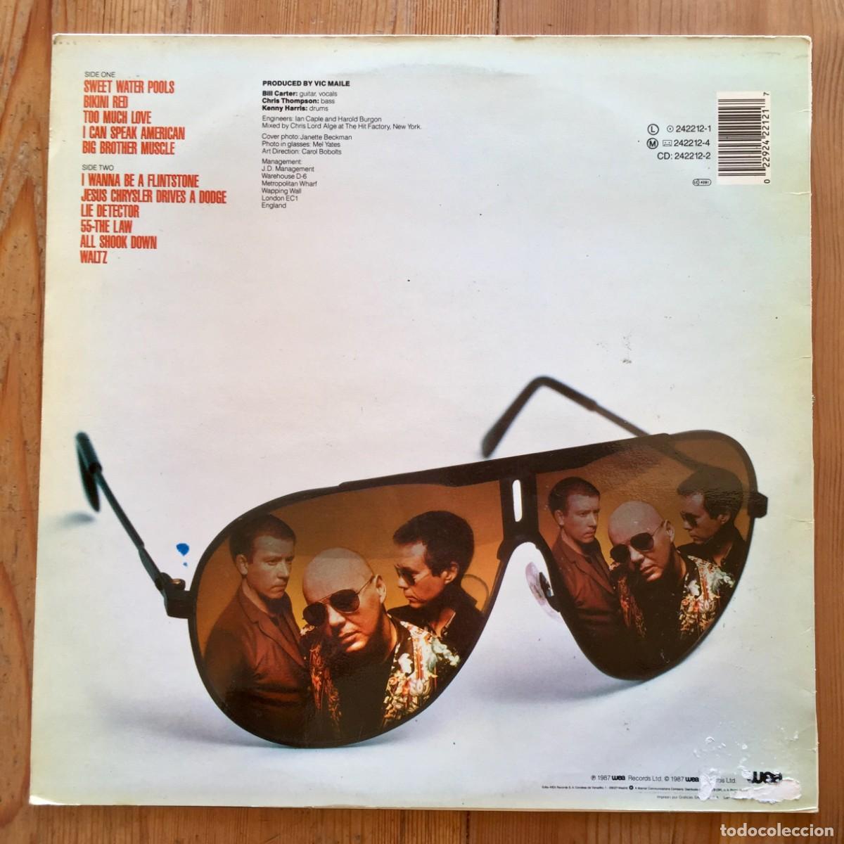 Discos de vinilo: THE SCREAMING BLUE MESSIAHS : BIKINI RED [WEA - ESP 1987] LP - Foto 2