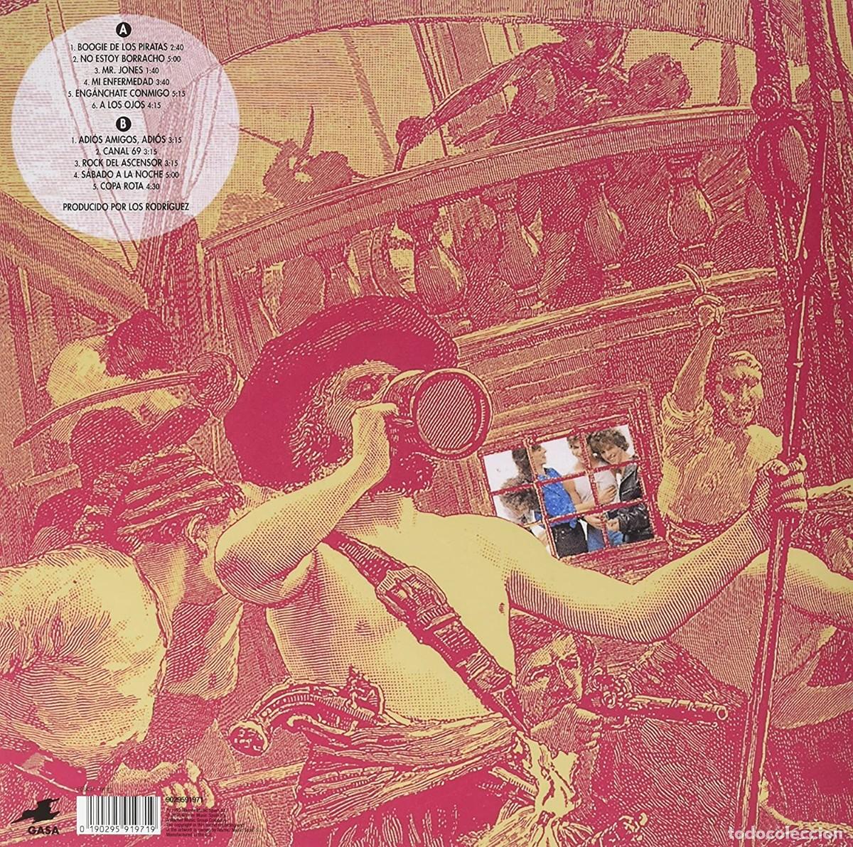 Discos de vinilo: Los Rodriguez &lrm;&ndash; Disco Pirata - LP - Foto 2