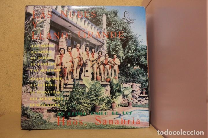 Disques de vinyle: Hermanos Sanabria - Las Nubes Y Llano Grande - Sonido Latino LPSL 001 - Edici&oacute;n Mexicana