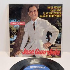 Discos de vinilo: JOSÉ GUARDIOLA / HOY DE RODILLAS+3 / EP-VERGARA-1964 / MBC. ***/***. Lote 392184269