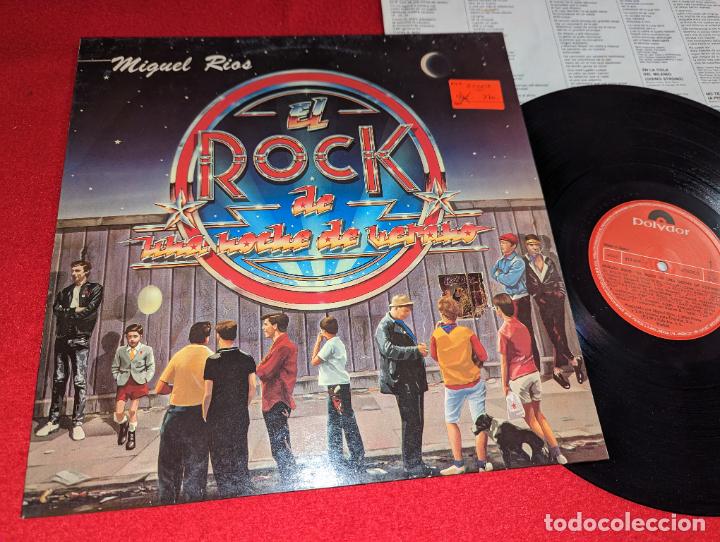 Discos de vinilo: MIGUEL RIOS El rock de una noche de verano LP 1983 Polydor MOVIDA ROCK