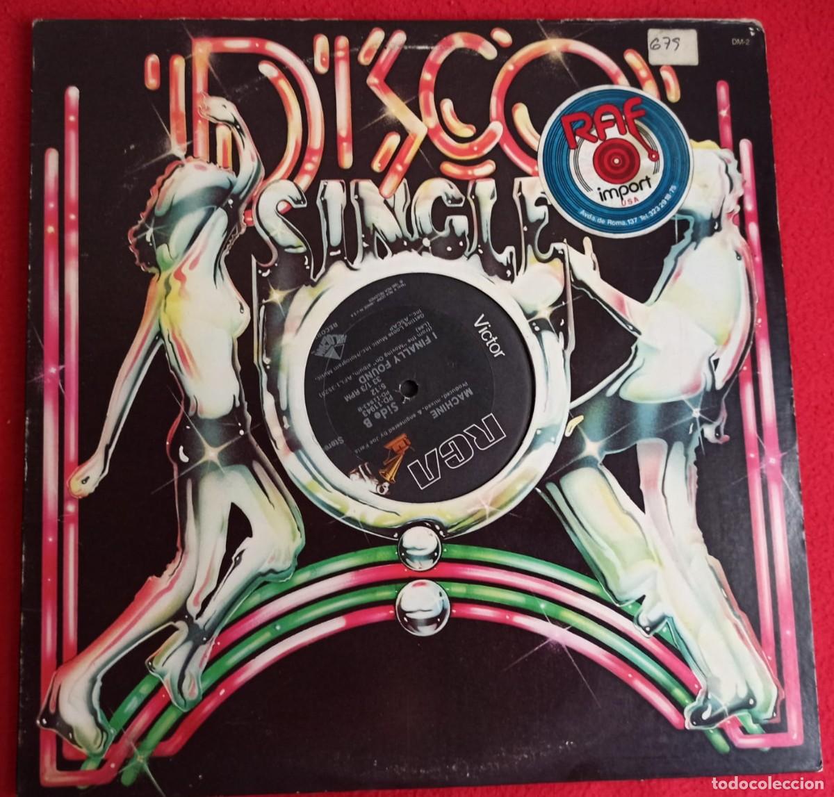 Discos de vinilo: 2 Maxi Singles de Machine. Importados de USA. - Foto 1