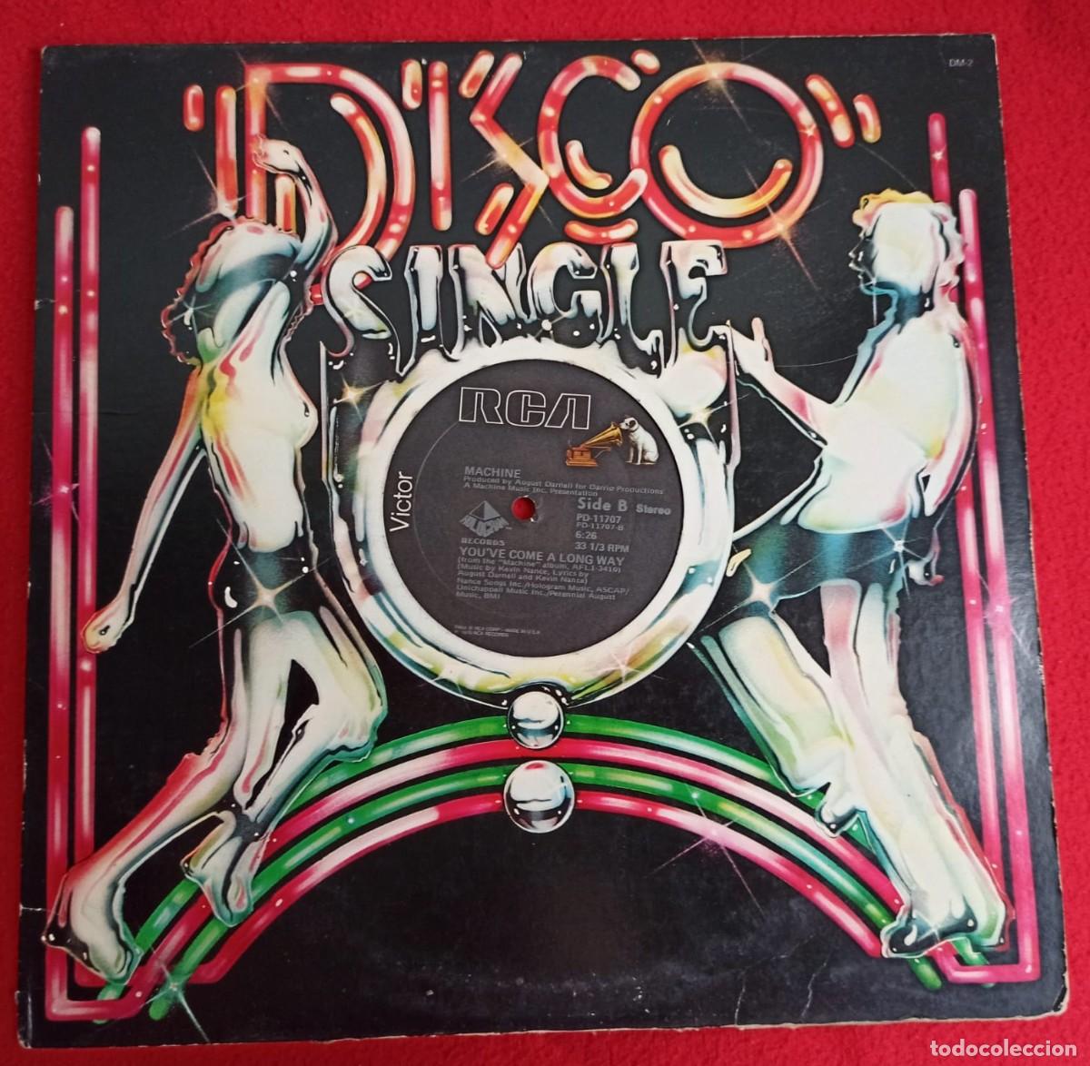 Discos de vinilo: 2 Maxi Singles de Machine. Importados de USA. - Foto 4