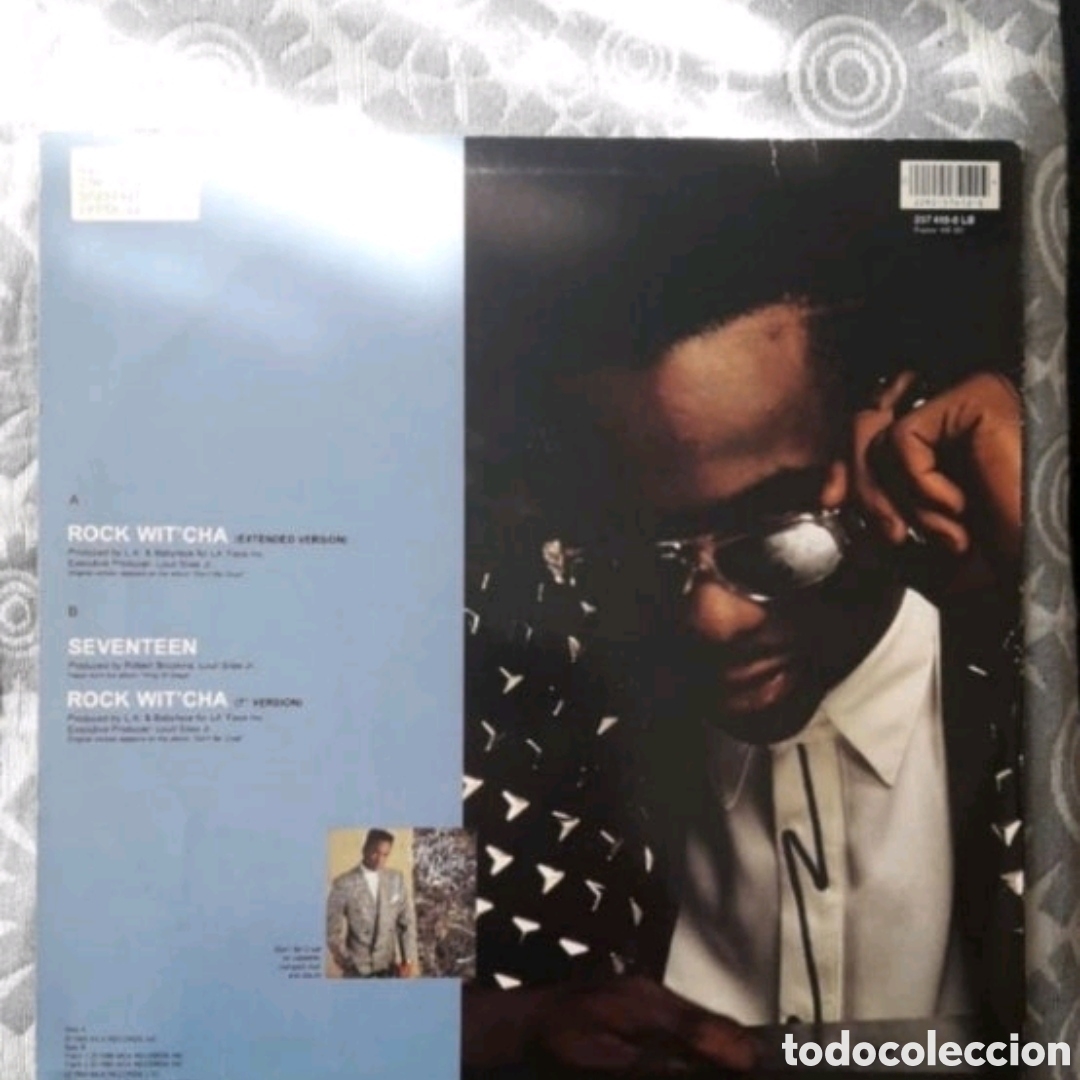 Discos de vinilo: Maxi single Bobby Brown. Rock witcha - Foto 2