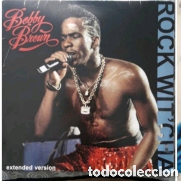 Discos de vinilo: Maxi single Bobby Brown. Rock witcha - Foto 1
