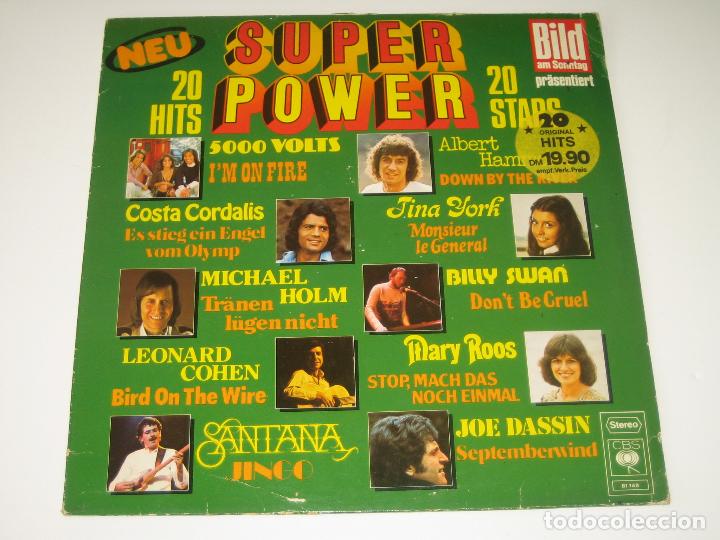 Discos de vinilo: SUPER POWER - SANTANA... - Foto 1