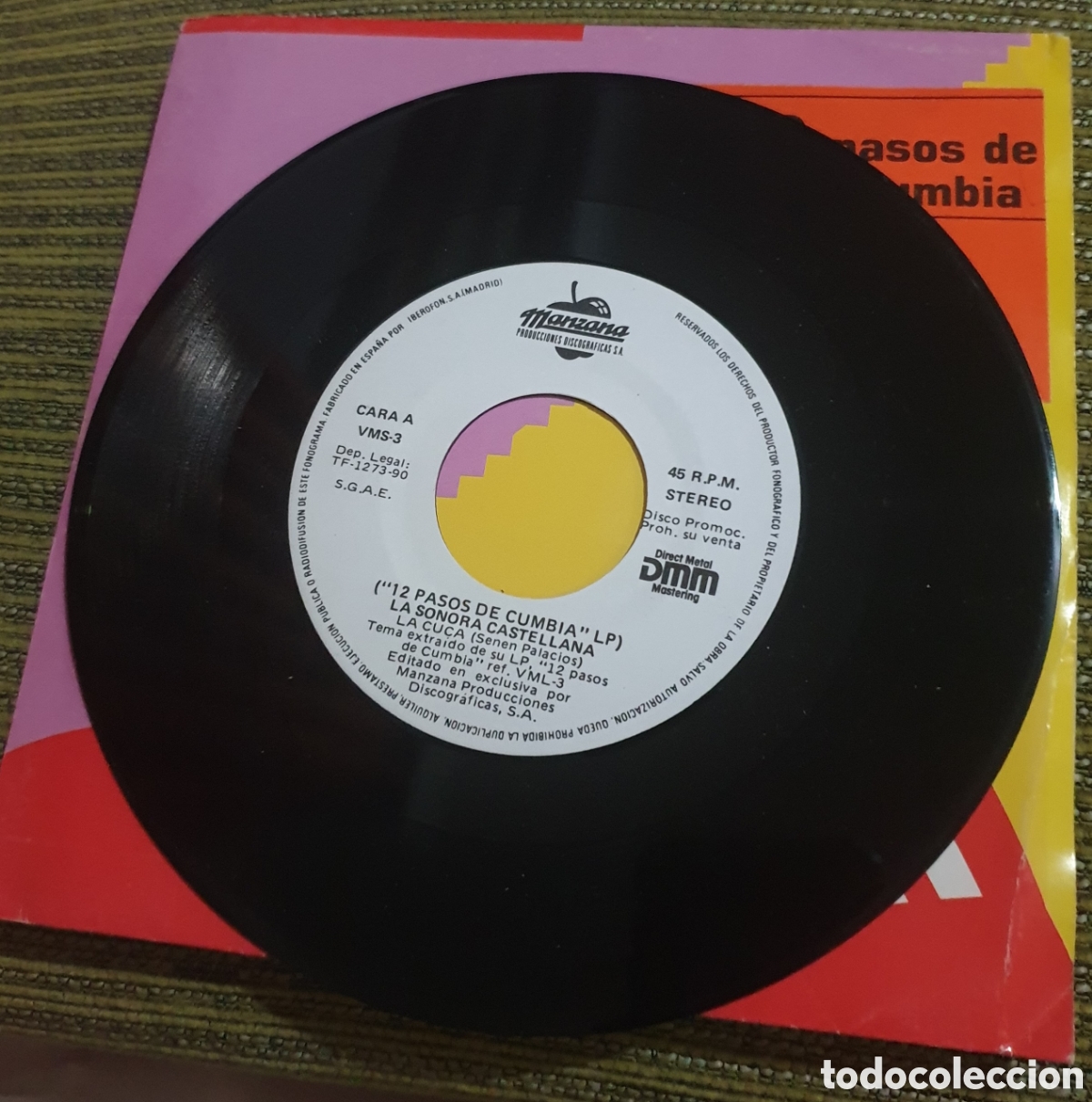 Discos de vinilo: 12 pasos de cumbias - la cuca / petrona - Foto 2