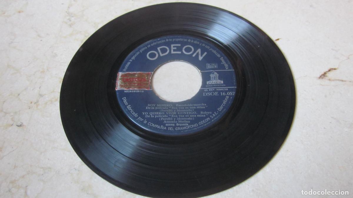 Discos de vinilo: ANTONIO MOLINA - AS&Iacute; CANTA ... - ODEON 1958 - Foto 1