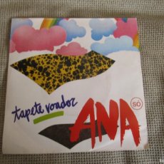 Discos de vinilo: ANA SÓ - TAPETE VOADOR - TAPIS VOLANT - SINGLE 7” 45 RPM - EDITADO EN PORTUGAL