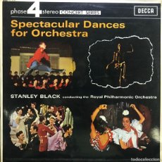 Discos de vinilo: SPECTACULAR DANCES FOR ORCHESTRA. DISCO DE VINILO