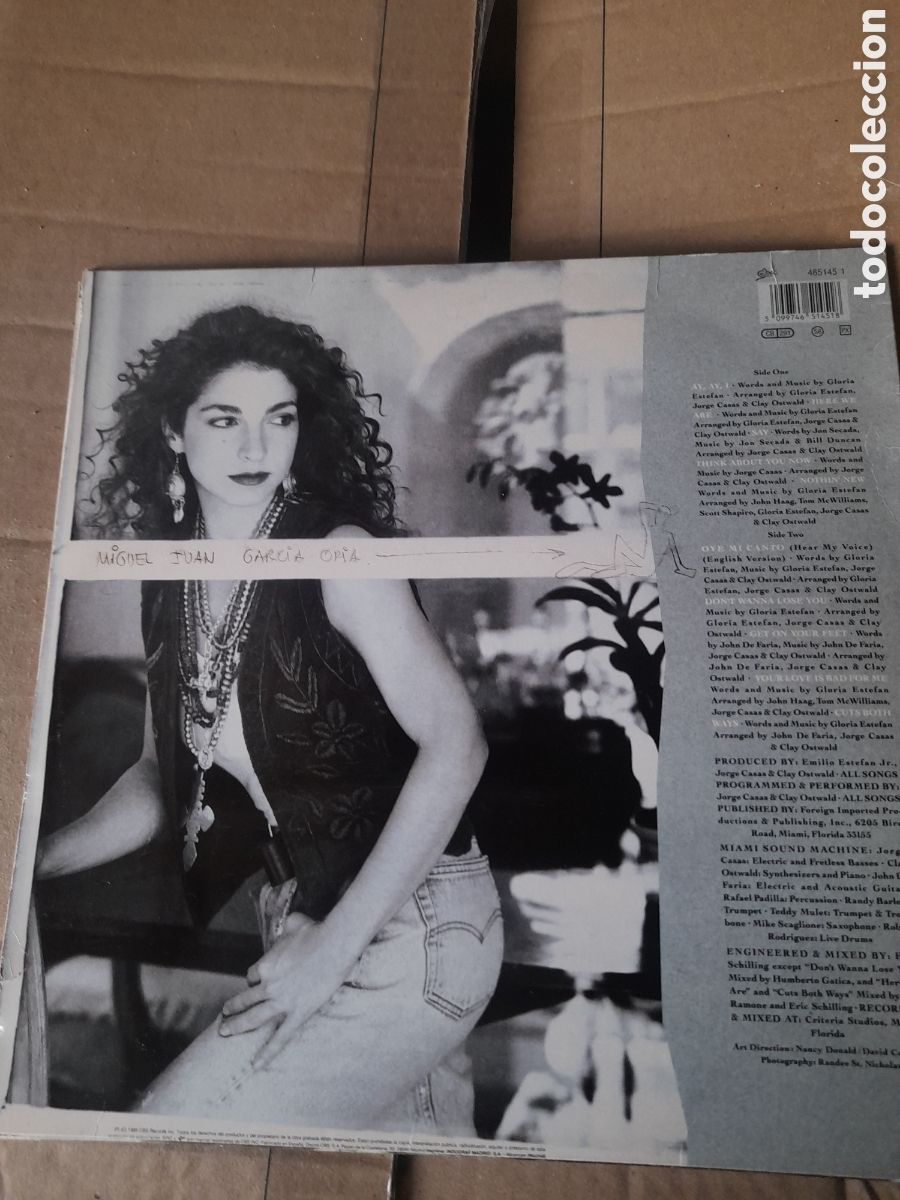 Discos de vinilo: Vinilosde Gloria Estefan, CUST BOTH WAYS - Foto 3