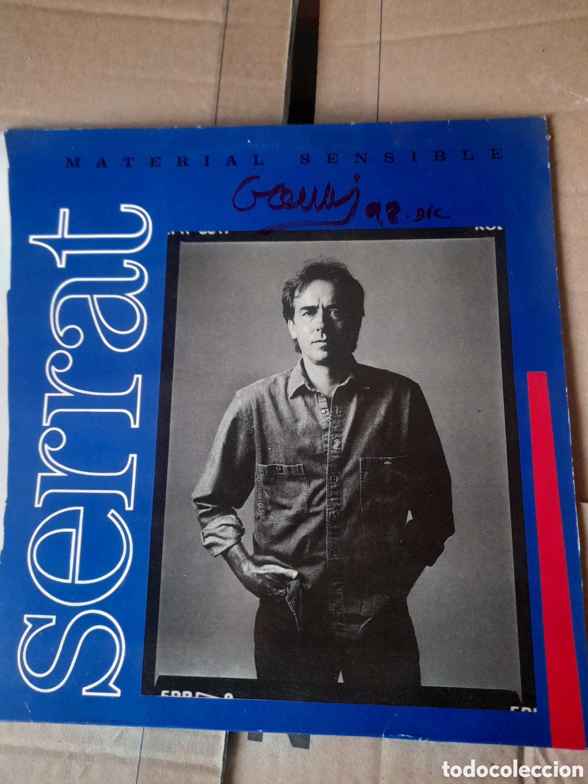Discos de vinilo: Vinilo de Serrat, Material sensible - Foto 1