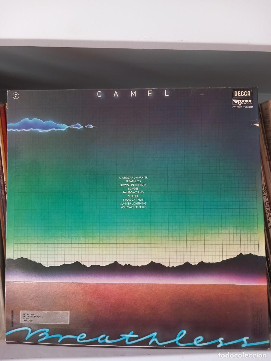 Discos de vinilo: Camel &lrm;&ndash; Breathless - LP - Foto 2