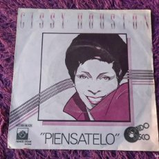 Discos de vinilo: CISSY HOUSTON – PIÉNSATELO , VINYL 7” SINGLE 1978 SPAIN 10 C 006-061.429. Lote 392291914