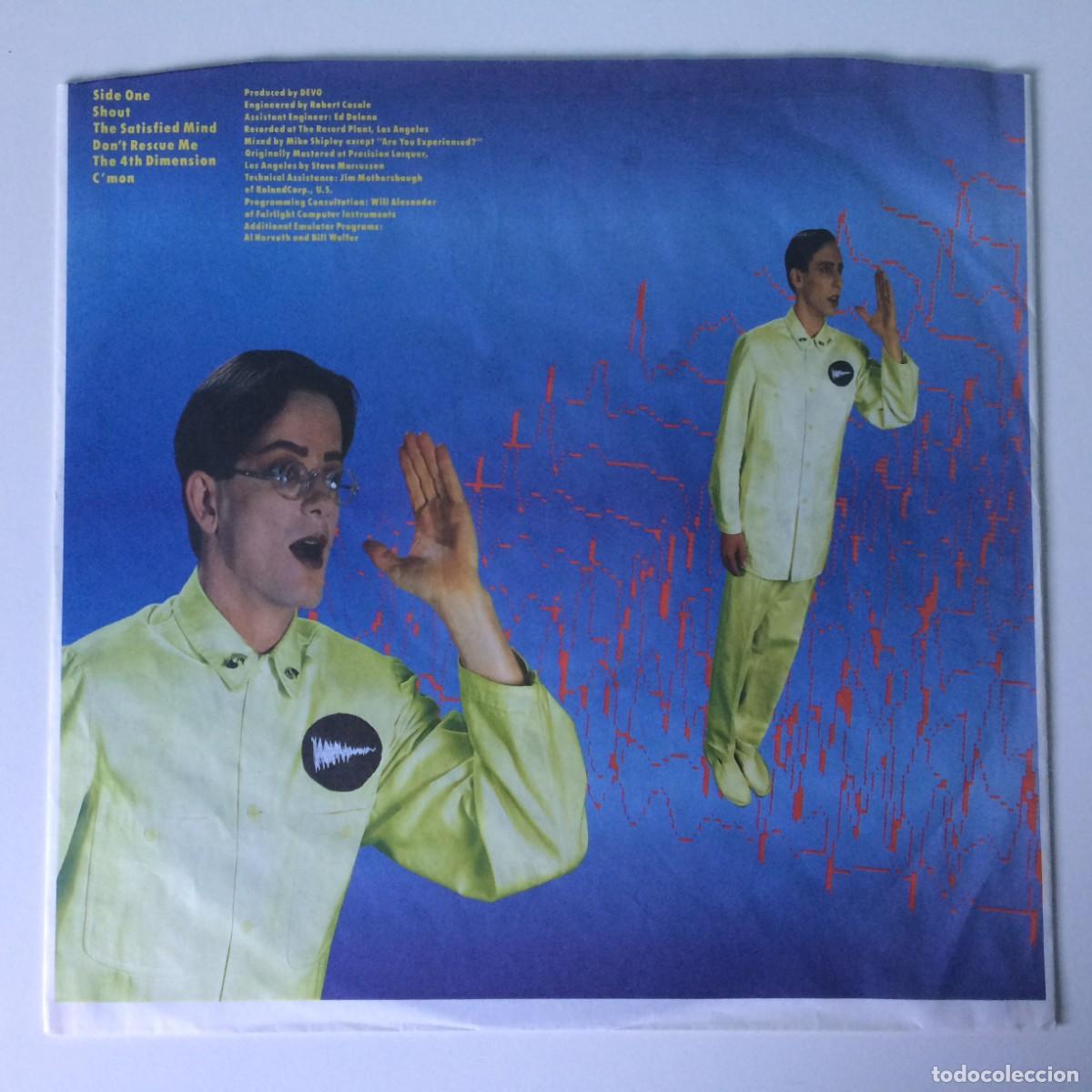 Discos de vinilo: Devo &lrm;&ndash; Shout , Germany 1984 Warner Bros Records* - Foto 3