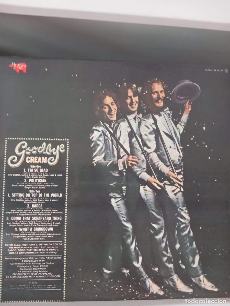 Discos de vinilo: Cream &lrm;&ndash; Goodbye - lp - Foto 2