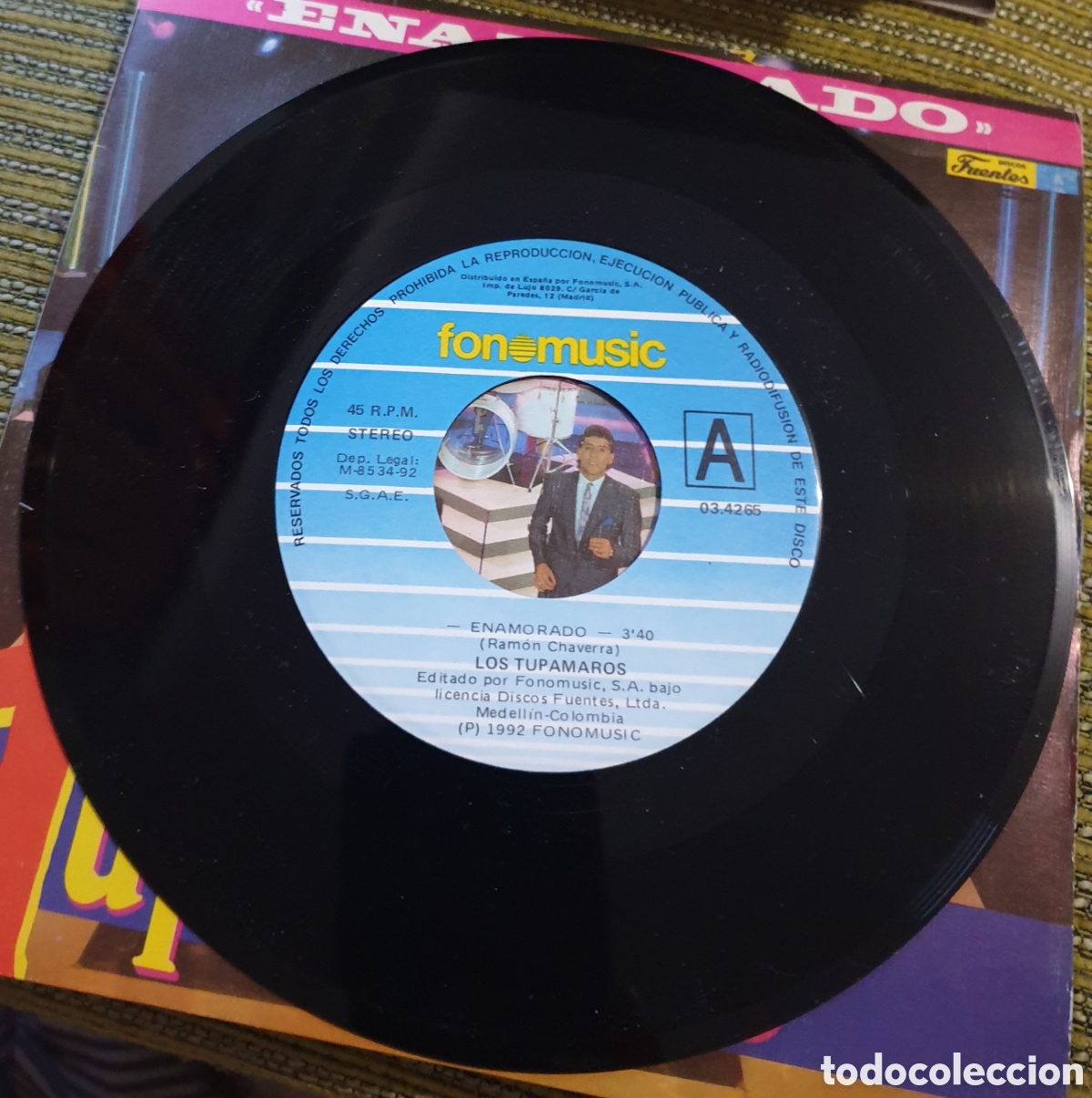 Discos de vinilo: Al son de los Tupamaros - enamorado - Foto 2