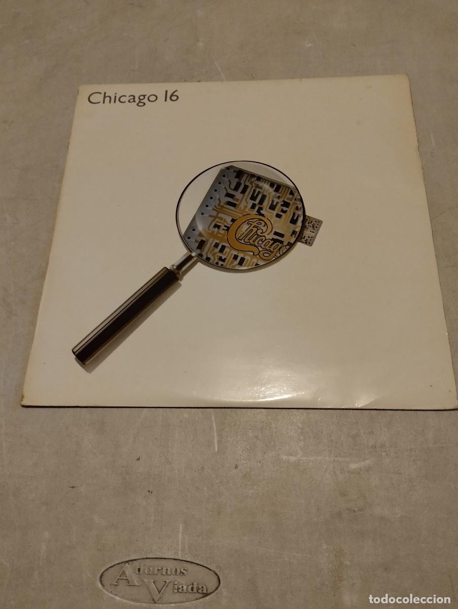 Discos de vinilo: Chicago LP Chicago 16 Esp.1982 insert - Foto 1