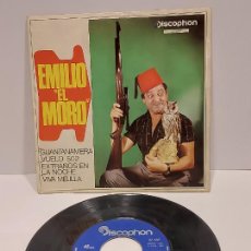 Discos de vinilo: EMILIO EL MORO / GUANTANAMERA +3 / EP-DISCOPHON-1967 / MBC. ***/***. Lote 392326869