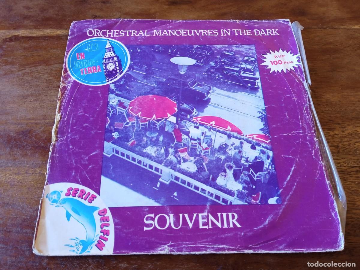 Discos de vinilo: O.M.D - Souvenir - Single original DinDisc 1981 - Foto 1