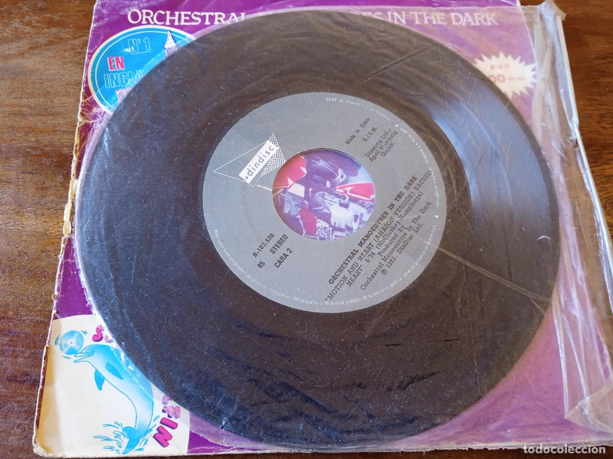 Discos de vinilo: O.M.D - Souvenir - Single original DinDisc 1981 - Foto 3
