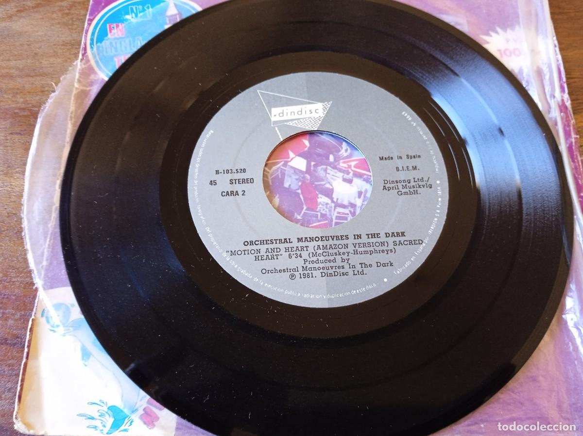 Discos de vinilo: O.M.D - Souvenir - Single original DinDisc 1981 - Foto 4