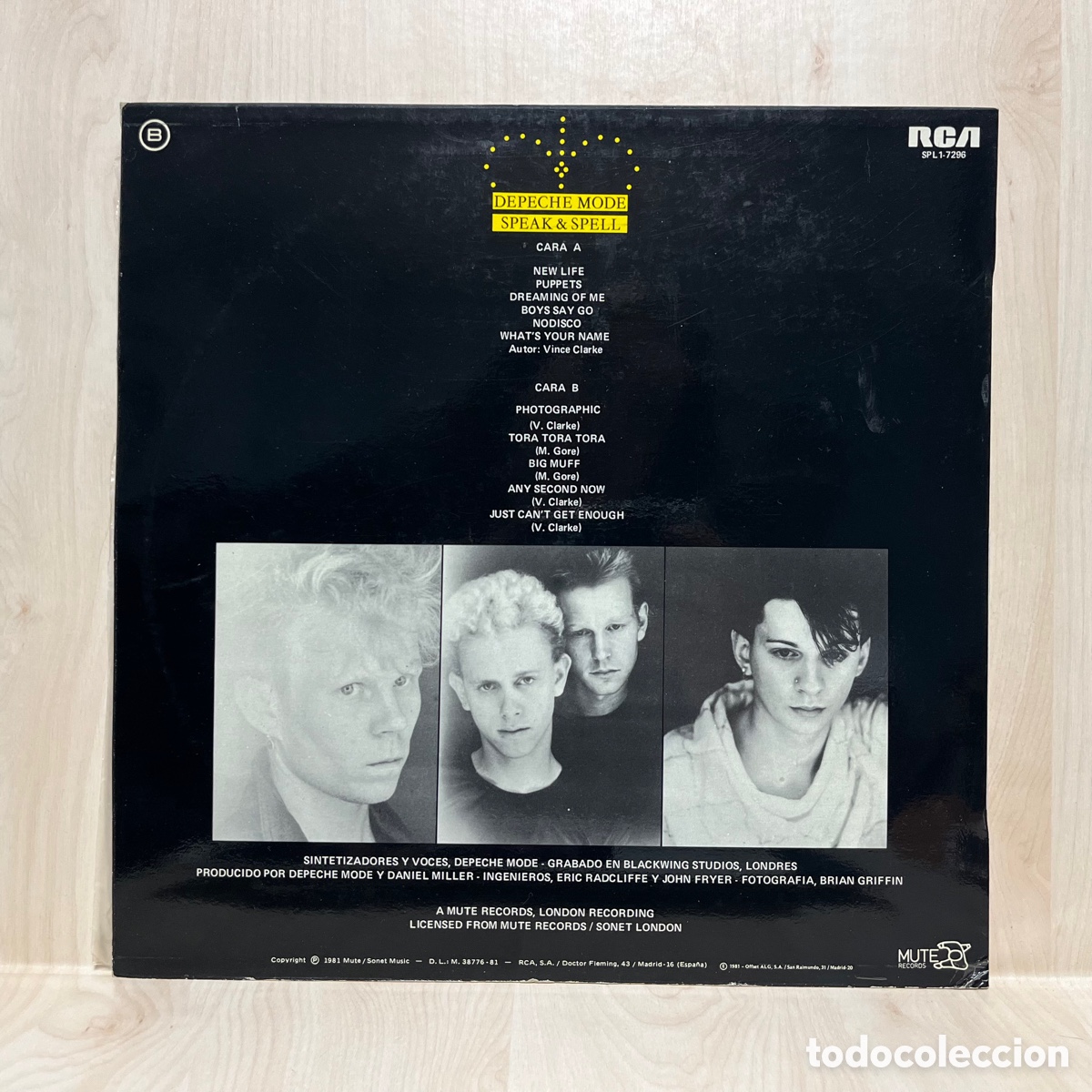depeche mode - music for the masses - vinilo or - Comprar Discos LP Vinis  de música Pop - Rock - New Wave Internacional Anos 80 no todocoleccion