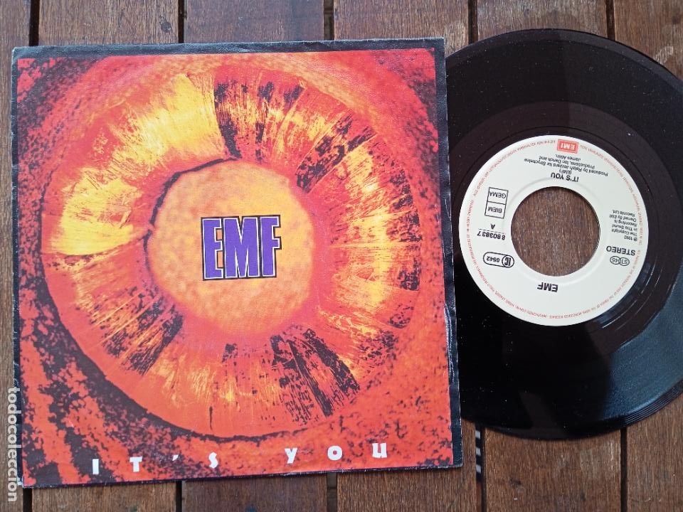 Discos de vinilo: EMF. SINGLE. ITS YOU. MADE IN GERMANY. 1992. - Foto 1