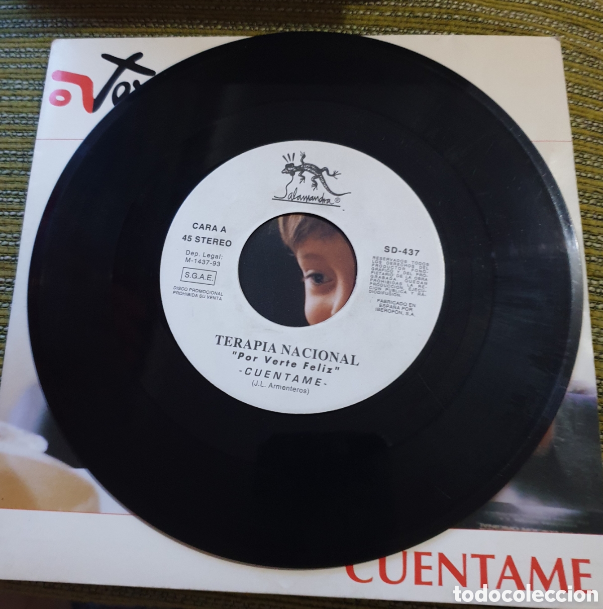 Discos de vinilo: Terapia nacional - cuentame - Foto 2