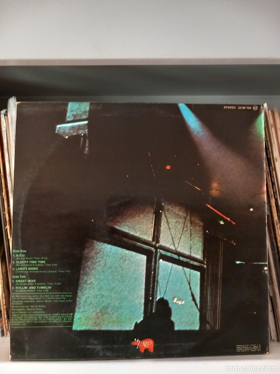 Discos de vinilo: Cream &lrm;&ndash; Live Cream - lp - Foto 2