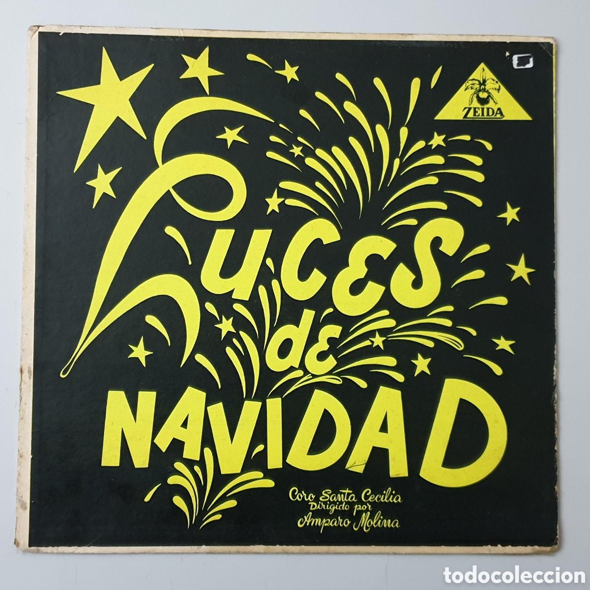 Disques de vinyle: LP CORO SANTA CECILIA Dir: AMPARO MOLINA - Luces de Navidad (Espa&ntilde;a - Zeida - 19??) MUY RARO Xian